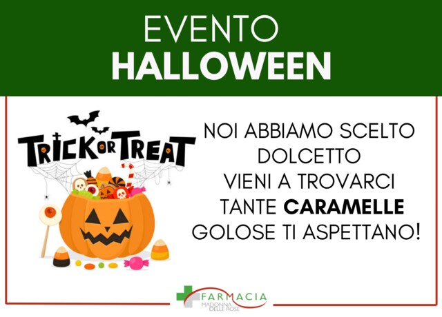 31/10 - EVENTO HALLOWEEN: TRICK OR TREAT?!